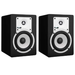 Fluid Audio C5 BT 2-Way 5 Inch Active Bluetooth Studio Monitor, Black Pair(Fluid Audio C5 Bt 2 Way 5 Inch Active Bluetooth Studio Monitor Black Pair)
