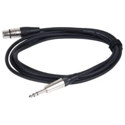 Odyssey XLR Female To Stereo 1/4-Inch Male Balanced Microphone Cable, 3-Feet(Odyssey Os103sxf Xlr Female To Stereo 1 4 Inch Male Balanced Microphone Cable 3 Feet)