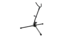 K&M 14300 Foldable Alto Tenor Saxophone Stand Black(Km 14300 000 55 Foldable Alto Tenor Saxophone Stand Black)