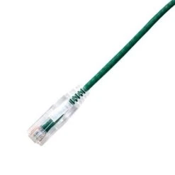 LYNN CPCS-AGN-020F CHOICE Slim 28AWG CAT6A Ethernet Patch Cable, 20-Foot, Green(Lynn Cpcs Agn 020f Choice Slim 28awg Cat6a Ethernet Patch Cable 20 Foot Green)