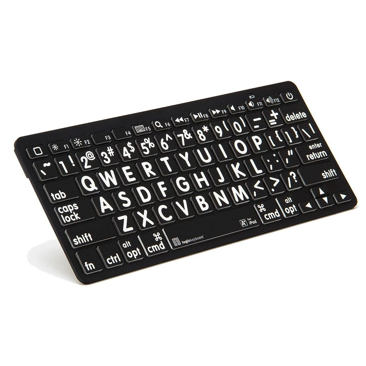 Logickeyboard LargePrint Bluetooth White On Black Keyboard Wireless Mini Keyboard White On Black(Logickeyboard Largeprint Bluetooth White On Black Keyboard Wireless Mini Keyboard White On Black) 1 Logickeyboard LargePrint Bluetooth White On Black Keyboard Wireless Mini Keyboard White On Black(Logickeyboard Largeprint Bluetooth White On Black Keyboard Wireless Mini Keyboard White On Black)