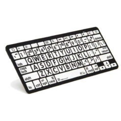 Logickeyboard LargePrint Bluetooth Black On White Keyboard Wireless Mini Keyboard Black On White(Logickeyboard Largeprint Bluetooth Black On White Keyboard Wireless Mini Keyboard Black On White)