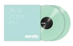 Serato 7-Inch Control Vinyl, Glow In The Dark, Pair(Serato 7 Inch Control Vinyl Glow In The Dark Pair)