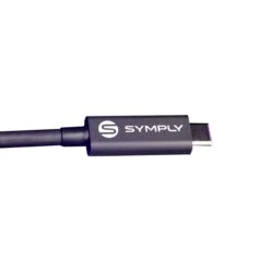 Symply 2.2-Feet Passive Type-C Thunderbolt 3 Certified Cable(Symply 2 2 Feet Passive Type C Thunderbolt 3 Certified Cable)