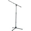 K&M 21020 Folding Microphone Stand With Boom Arm Long Legs(Km 21020 Folding Microphone Stand With Boom Arm Long Legs)