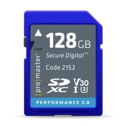 ProMaster SDXC Performance 2.0 Memory Card, 128GB(Promaster Sdxc Performance 2 0 Memory Card 128gb)