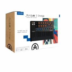 Arturia MiniLab 3 25-Note Compact MIDI Keyboard And Pad Controller(Arturia Minilab 3 25 Note Compact Midi Keyboard And Pad Controller White) -AVL Gear Outlet 2ca9b8e7 2723 4717 a9ef ca8b6a77feeb