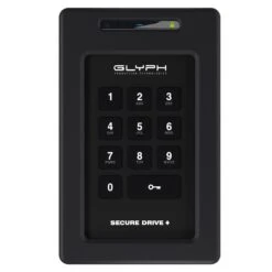 Glyph SecureDrive+ Bluetooth External SSD With Keypad, 1TB(Glyph Securedrive Bluetooth External Ssd With Keypad 1tb)