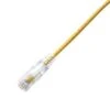 LYNN CPCS-AYE-004F CHOICE Slim 28AWG CAT6A Ethernet Patch Cable, 4-Foot, Yellow(Lynn Cpcs Aye 004f Choice Slim 28awg Cat6a Ethernet Patch Cable 4 Foot Yellow)