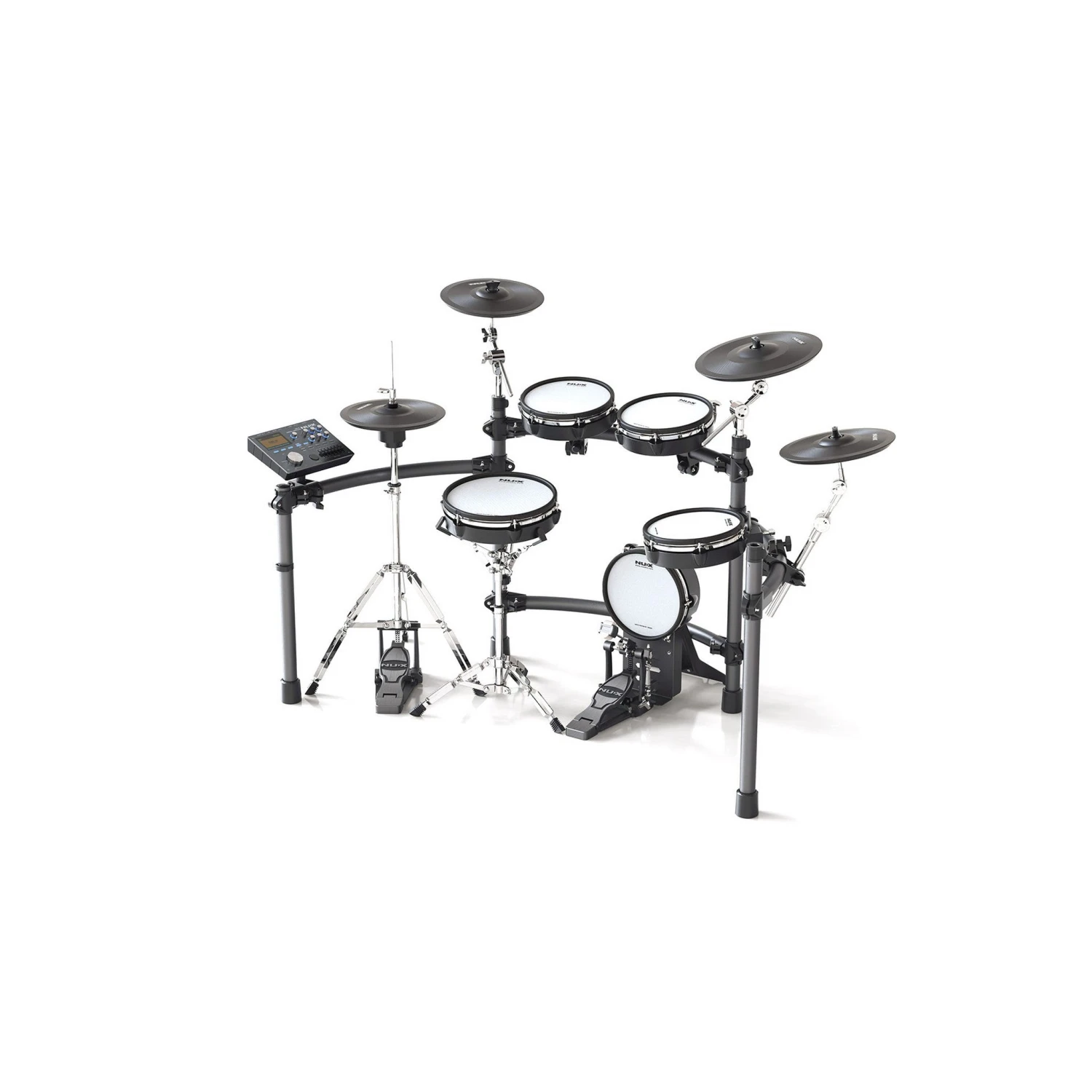 Nux DM-8 Remo Mesh-Head Electronic Drum Kit(Nux Dm 8 Remo Mesh Head Electronic Drum Kit) 2 Nux DM-8 Remo Mesh-Head Electronic Drum Kit(Nux Dm 8 Remo Mesh Head Electronic Drum Kit) - Image 2