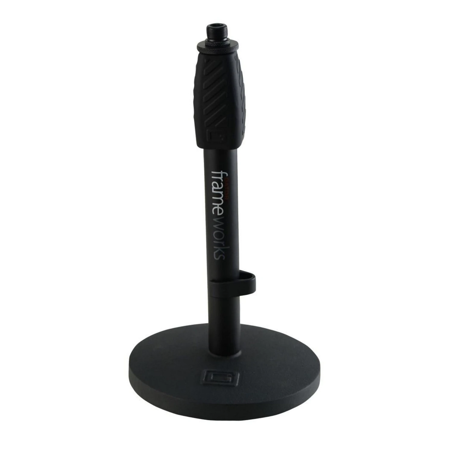 Gator GFW-MIC-0601 Desktop Microphone Stand With Round Base And Twist Clutch (Used)(Gator Gfw Mic 0601 Desktop Microphone Stand With Round Base And Twist Clutch Used) 2 Gator GFW-MIC-0601 Desktop Microphone Stand With Round Base And Twist Clutch (Used)(Gator Gfw Mic 0601 Desktop Microphone Stand With Round Base And Twist Clutch Used) - Image 2