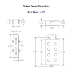 Aguilar AG 4M/J-HC 4-string Music Man/Jazz Hum-Cancelling Bass Pickup Set(Aguilar Ag 4m J Hc 4 String Music Man Jazz Hum Cancelling Bass Pickup Set) -AVL Gear Outlet 3 aguilar 4jmhcset d04734e9 63b2 4751 b2ff 7bb7e60ad47a