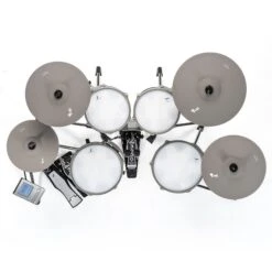 EFNOTE 3 Acoustic Designed Electronic Drum Set, White / Sparkle(Artesia Efnote 3 Electronic Drum Kit) -AVL Gear Outlet 3 efn efnote3 6d0f5196 531f 4e26 b08b c98f4f61ad50