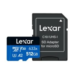 Lexar Blue Series 633x MicroSDXC UHS-I Memory Card, 256GB(Lexar Blue Series 633x Microsdxc Uhs I Memory Card 256gb) -AVL Gear Outlet 3 lexar lsdmi256bbnl633a 7877c5aa 3014 4b7c a6ae 8d5a950791af