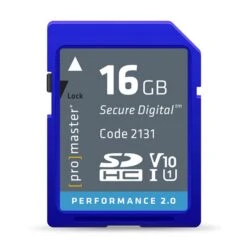ProMaster SDHC Performance 2.0 Memory Card, 16GB(Promaster Sdhc Performance 2 0 Memory Card 16gb)