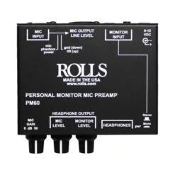 Rolls PM60 Personal Monitor Microphone Preamp(Rolls Pm60 Personal Monitor Microphone Preamp)