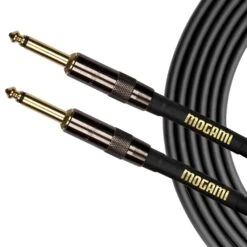 Mogami Gold Speaker 1/4" TS Cable(Mogami Gold Speaker 03 1 4 Plug Cable Designed For Amp Head Speaker Cabinet 3 Ft)
