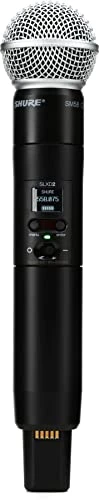 Shure SLXD2/SM58 Wireless Handheld Transmitter With SM58 Capsule(Shure Slxd2 Sm58 G58 Wireless Handheld Transmitter With Sm58 Capsule)
