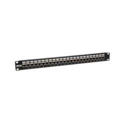 Tripp-Lite N254-024-SH 24-Port 1U Rackmount STP Shielded Cat6 /Cat5 Feedthrough Patch Panel(Tripp Lite N254 024 Sh 24 Port 1u Rackmount Stp Shielded Cat6 Cat5 Feedthrough Patch Panel)