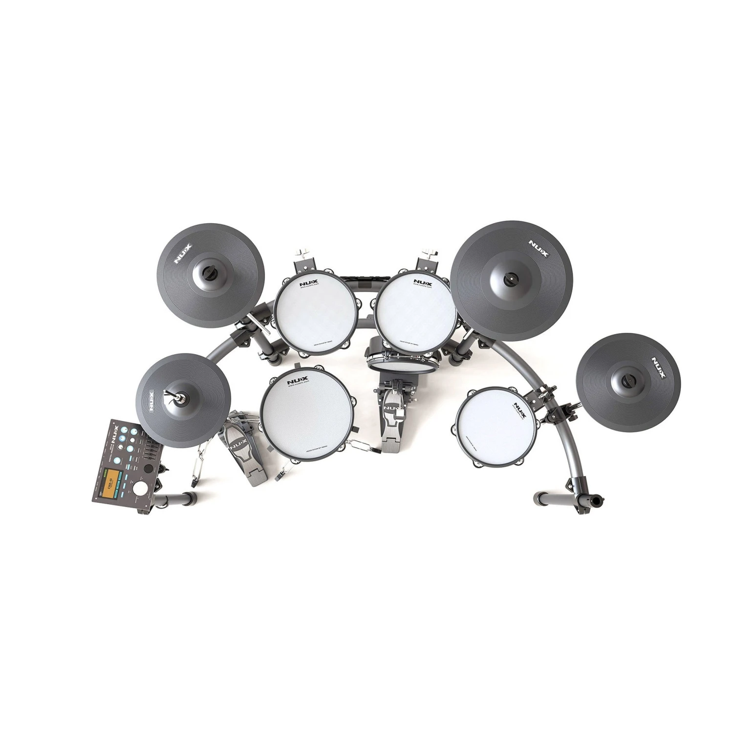 Nux DM-8 Remo Mesh-Head Electronic Drum Kit(Nux Dm 8 Remo Mesh Head Electronic Drum Kit) 3 Nux DM-8 Remo Mesh-Head Electronic Drum Kit(Nux Dm 8 Remo Mesh Head Electronic Drum Kit) - Image 3