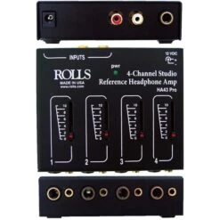 Rolls HA43 Pro 4 Channel Headphone Amplifier(Rolls Ha43 Pro 4 Channel Headphone Amplifier)