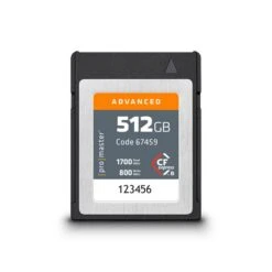 ProMaster CFexpress Type B Advanced Memory Card, 512GB(Promaster Cfexpress Type B Advanced Memory Card 512gb)