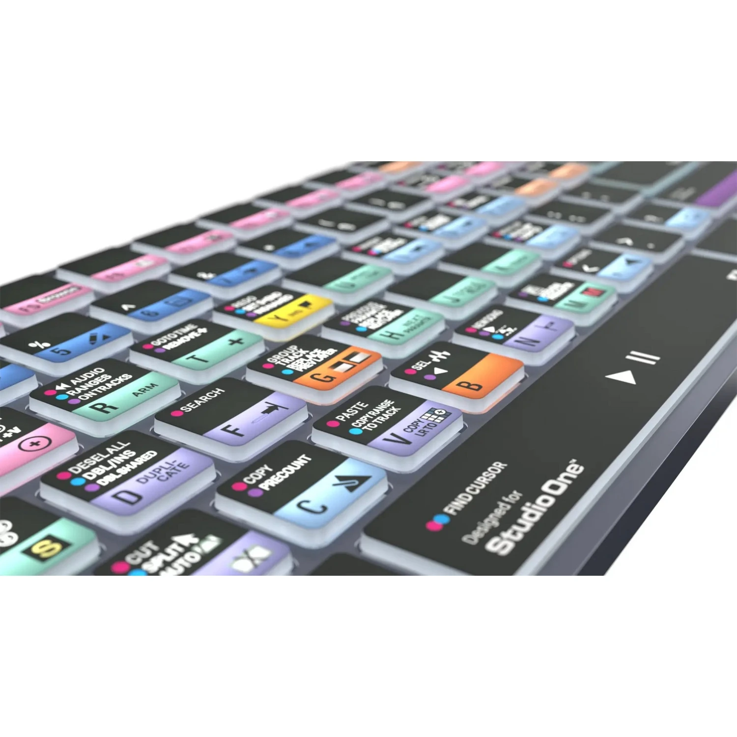 Logickeyboard TITAN Wireless Backlit Keyboard For Studio One, US Windows(Logickeyboard Titan Wireless Backlit Keyboard For Studio One Us Windows) 5 Logickeyboard TITAN Wireless Backlit Keyboard For Studio One, US Windows(Logickeyboard Titan Wireless Backlit Keyboard For Studio One Us Windows) - Image 5