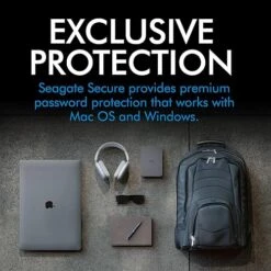 LaCie Mobile Drive Secure External HDD, 4TB(Lacie Stlr4000400 Mobile Drive Secure External Hdd 4tb) -AVL Gear Outlet 5b96d124 bd18 45be 9f81 927d0158f4ad