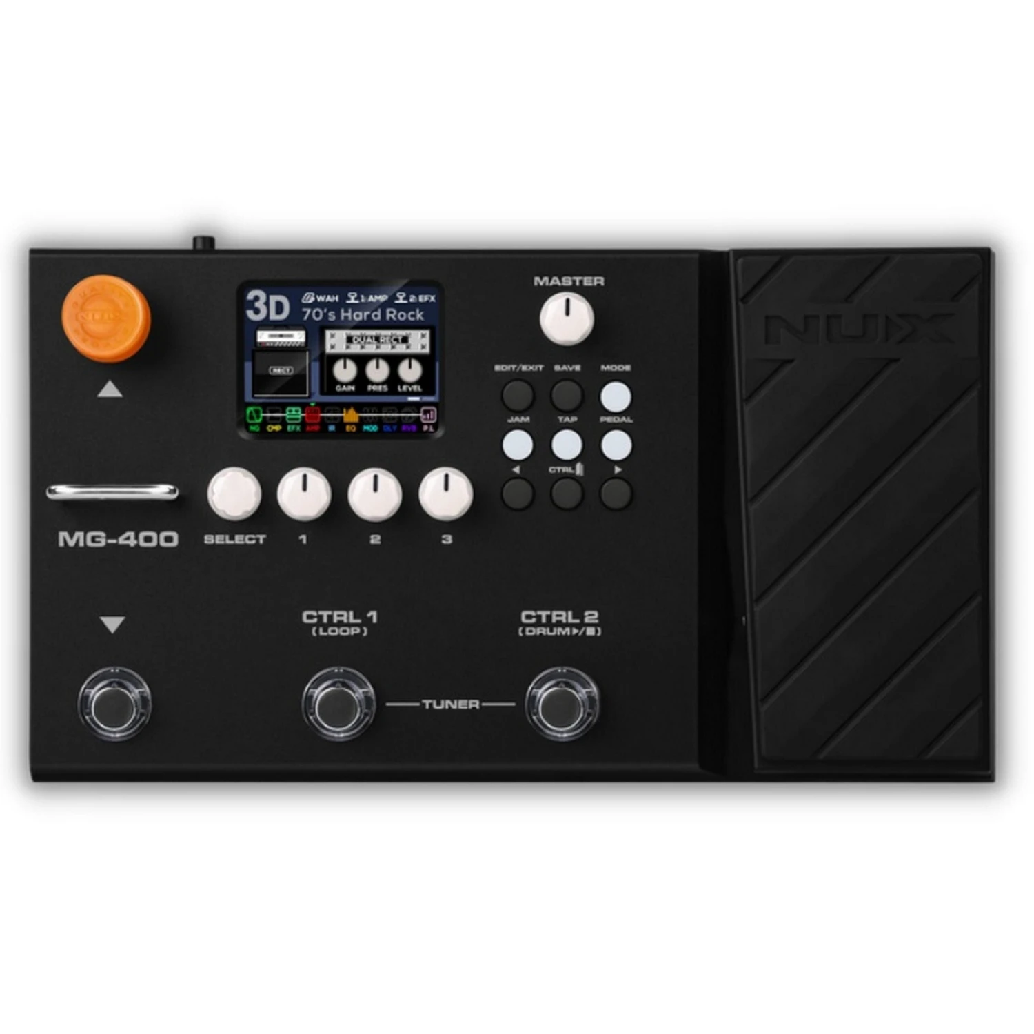 Nux MG-400 Modeling Guitar And Bass Processor(Nux Mg 400 Modeling Guitar And Bass Processor) 1 Nux MG-400 Modeling Guitar And Bass Processor(Nux Mg 400 Modeling Guitar And Bass Processor)