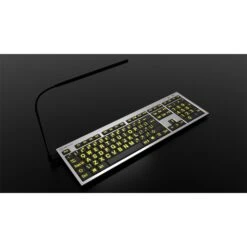 Logickeyboard Large Print Yellow On Black Slim Line PC Keyboard Accurate Typing Large Printed Keyboard(Logickeyboard Large Print Yellow On Black Slim Line Pc Keyboard Accurate Typing Large Printed Keyboard) -AVL Gear Outlet 6 lgckyb keyb lkbulprntybajpuus c484a292 8402 4951 80fd a96aad88b033