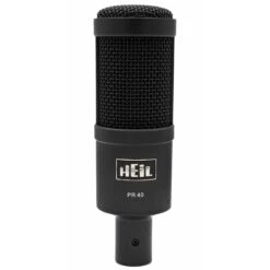 Heil Sound PR 40 Cardioid Dynamic Studio Microphone, Black(Heil Sound Pr 40 Cardioid Dynamic Studio Microphone Black)