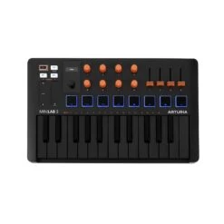 Arturia MiniLab 3 25-Note Compact MIDI Keyboard And Pad Controller(Arturia Minilab 3 25 Note Compact Midi Keyboard And Pad Controller White) -AVL Gear Outlet 67facb07 b003 4ff2 8115 ec256e94ac63