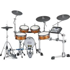 Yamaha DTX10K-X Electronic Drum Kit With DTX-PROX And RS-10HXR Rack System(Yamaha Dtx10k X Electronic Drum Kit With Dtx Prox And Rs 10hxr Rack System)
