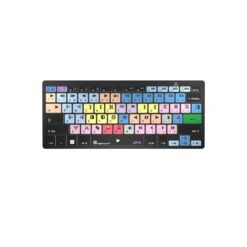 Logickeyboard Avid Media Composer Mini Bluetooth PC Keyboard, US English(Logickeyboard Lkb Mcom4 Btpc Us Avid Media Composer Mini Bluetooth Pc Keyboard Us English)