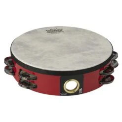 Remo TA-5208-52 Fiberskyn Tambourine, Quadura Deep Red, 8-Inch(Remo Ta 5208 52 Fiberskyn Tambourine Quadura Deep Red 8 Inch)