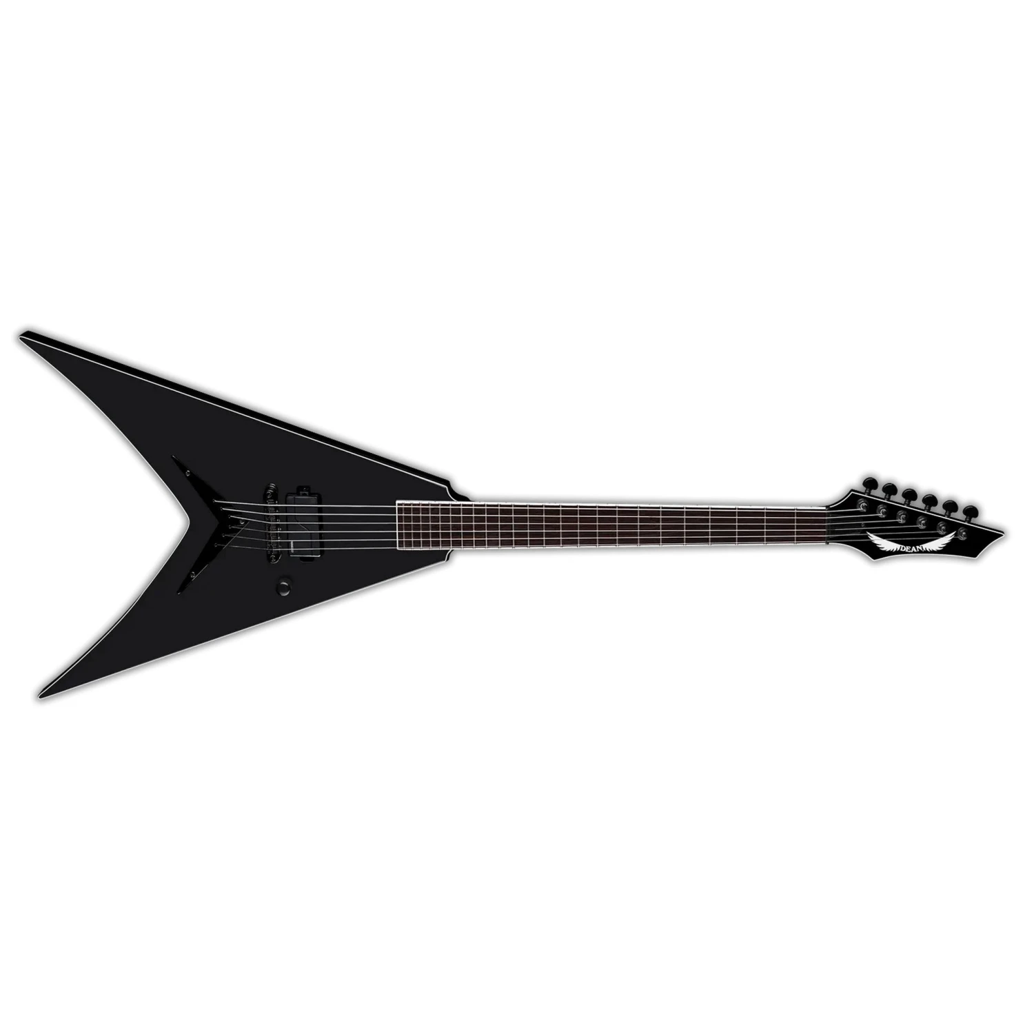 Dean Guitars Vengeance Select Fluence Black Satin Electric Guitar, 6-String(Dean Guitars Vengeance Select Fluence Black Satin Electric Guitar 6 String) 7 Dean Guitars Vengeance Select Fluence Black Satin Electric Guitar, 6-String(Dean Guitars Vengeance Select Fluence Black Satin Electric Guitar 6 String) - Image 7