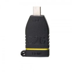 C2G 29879 Retractable Universal Mount 4K HDMI Adapter Ring With Color Coded Mini DisplayPort, DisplayPort And USB-C(C2g 29879 Retractable Universal Mount 4k Hdmi Adapter Ring With Color Coded Mini Displayport Displayport And Usb C) -AVL Gear Outlet 729879 51288 scaled 1