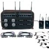 VocoPro MIB-QUAD-8C 8-Channel Wireless Handheld/Headset/Lapel Microphone System(Vocopro Mib Quad 8c 8 Channel Wireless Handheld Headset Lapel Microphone System)