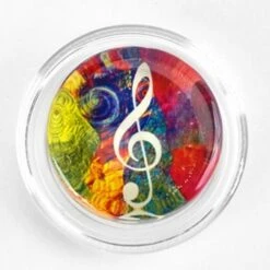 Magic Rosin Groovy Treble Clef Design Rosin, 3G Formula For Violin And Viola(Magic Rosin Gtc 3gm Groovy Treble Clef Design Rosin 3g Formula For Violin And Viola)