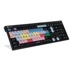 Logickeyboard AVID NewsCutter PC Nero Line Keyboard, US(Logickeyboard Lkbu Newsc Bjpu Us Avid Newscutter Pc Nero Line Keyboard Us)