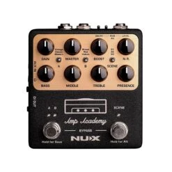 Nux Amp Academy Stomp-Box Amplifier Modeler Pedal(Nux Amp Academy Stomp Box Amplifier Modeler Pedal)