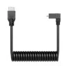 Atomos 30cm Coiled Right-Angle MICRO To FULL HDMI Cable(Atomos Atomcab007 30cm Coiled Right Angle Micro To Full Hdmi Cable)