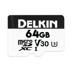 Delkin Devices 64GB HyperSpeed MicroSDXC V30(Delkin Devices 64gb Hyperspeed Microsdxc V30)