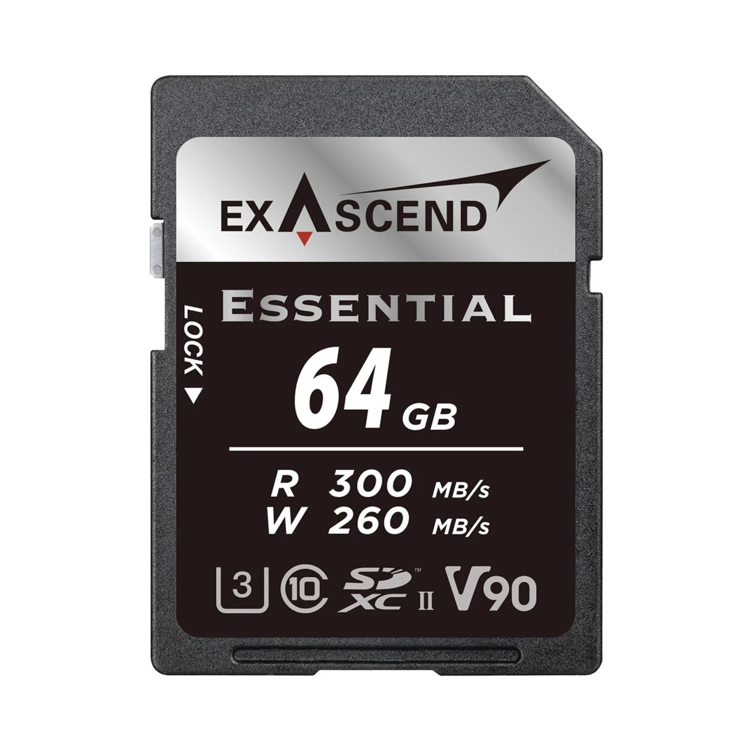 Exascend 64GB Essential SDXC, UHS-II, V90 Memory Card(Exascend 64gb Essential Sdxc Uhs Ii V90 Memory Card) 1 Exascend 64GB Essential SDXC, UHS-II, V90 Memory Card(Exascend 64gb Essential Sdxc Uhs Ii V90 Memory Card)