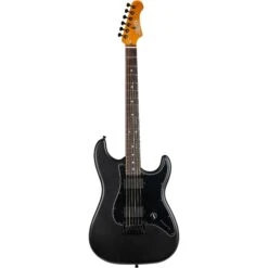 JET Guitars JS-400 MBK R Canadian Roasted Maple Neck Satin Black Electric Guitar(Jet Guitars Js 400 Mbk R Canadian Roasted Maple Neck Satin Black Electric Guitar)