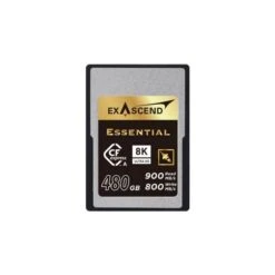 Exascend 480GB Essential CFexpress Memory Card, Type A(Exascend 480gb Essential Cfexpress Memory Card Type A)