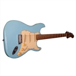 JET Guitars JS 300 BL SSS Basswood Body Electric Guitar With Roasted Maple Neck/Fretboard(Jet Guitars Js 300 Bl Sss Basswood Body Electric Guitar With Roasted Maple Neck Fretboard)