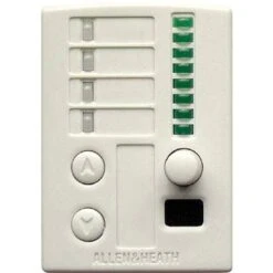 Allen & Heath PL-12 GR2 Remote Control Wall Plate W/IR Sensor 2 Programmable Switches 4 LEDs(Allen Heath Pl 12 Gr2 Remote Control Wall Plate W Ir Sensor 2 Programmable Switches 4 Leds)