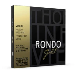Thomastik-Infeld Rondo Gold Violin String Set(Thomastik Infeld Rondo Gold Violin String Set)