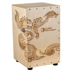 Luna Guitars Henna Dragon Cajon With Bag(Luna Guitars Henna Dragon Cajon With Bag)
